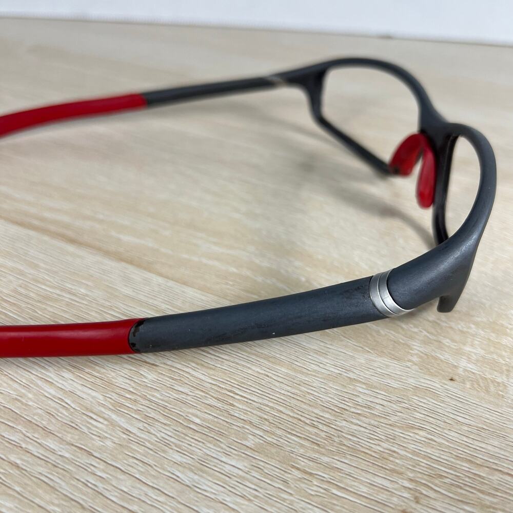Tag Heuer 115/130 TH 6002 902 Sunglasses Sports Frames Only Gray Red 61-18 - Picture 4 of 16